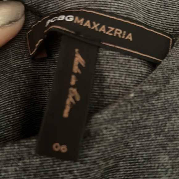 BCBG Max Azria grey dress with pockets size 6 - Picture 3 of 3